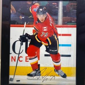 Autographed Photo of Michael Ferland #79 Flames